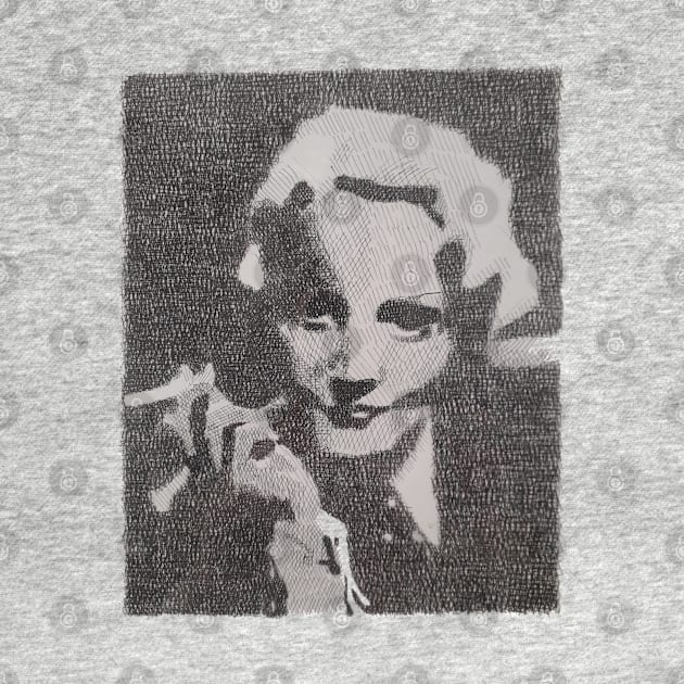 Marlene Dietrich by TenomonMalke